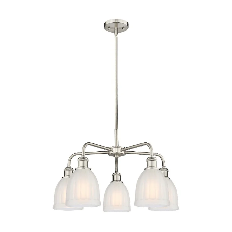 Mid - Century Modern Chandeliers for Vintage AppealMid - Century Modern Chandeliers for Vintage AppealInnovations Downtown Urban 516-5CR-SN-G441 Chandelier Light - Satin Nickel