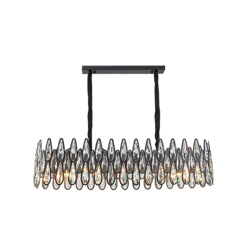 Large Chandeliers for Grand Halls and FoyersLarge Chandeliers for Grand Halls and FoyersK9 Crystal Tear Drop Suspension Chandelier in Artistic Black for Living Room Large Chandeliers for Grand Halls and FoyersLarge Chandeliers for Grand Halls and FoyersK9 Crystal Tear Drop Suspension Chandelier in Artistic Black for Living Room