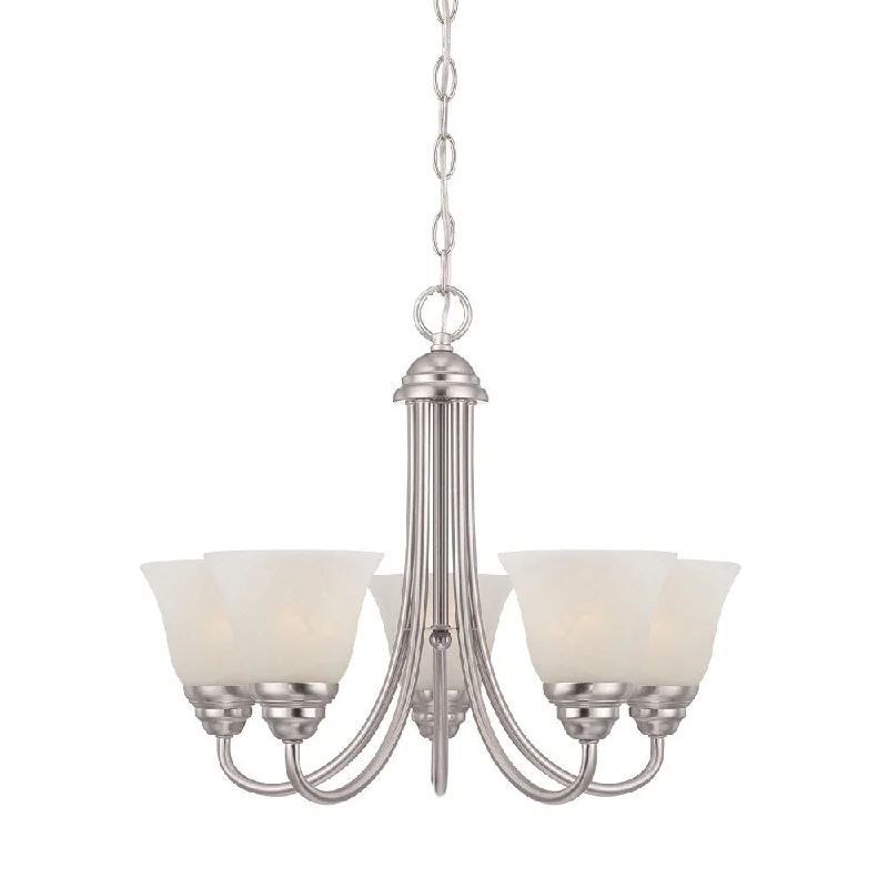 Mid - Century Modern Chandeliers for Vintage AppealMid - Century Modern Chandeliers for Vintage AppealKendall 5 Light Chandelier - Satin