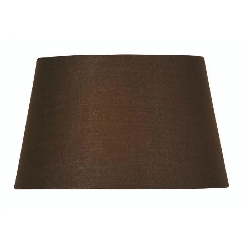 Bohemian Inspired Floor Lamp for Eclectic Home DecorOaks Lighting 16" Cotton Drum Chocolate Lamp Shade - Items Bohemian Inspired Floor Lamp for Eclectic Home DecorOaks Lighting 16" Cotton Drum Chocolate Lamp Shade - Items