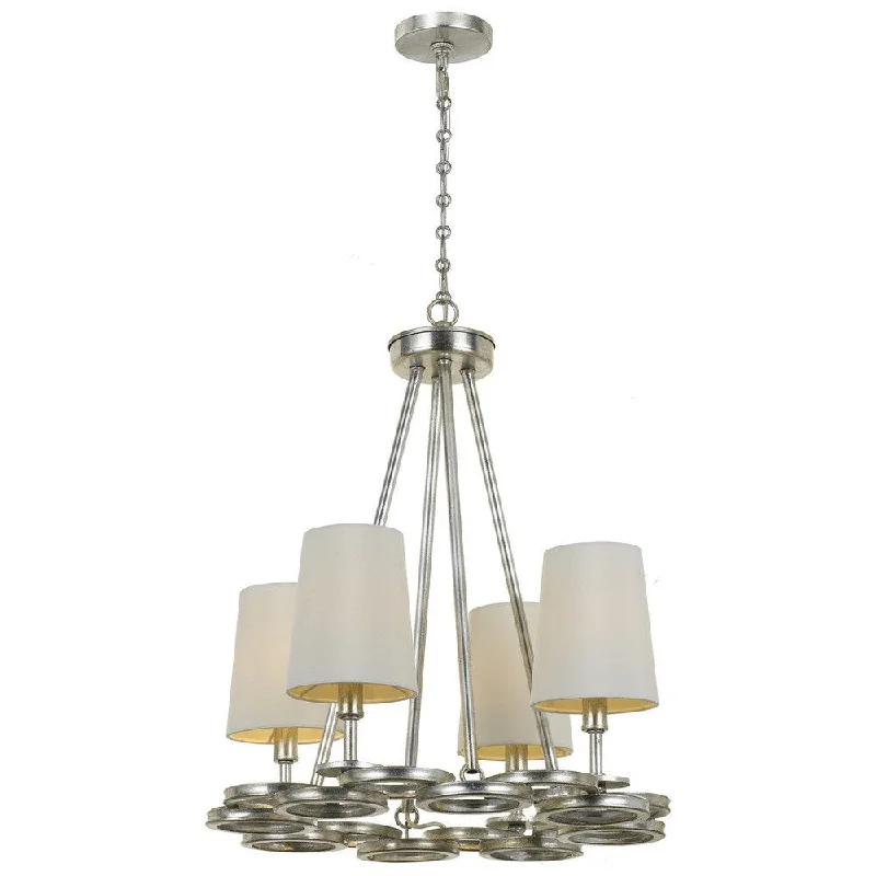 Mini Chandeliers for Adding Charm to Small SpacesMini Chandeliers for Adding Charm to Small SpacesLibby Langdon Graham 4-light Antique Silver Chandelier