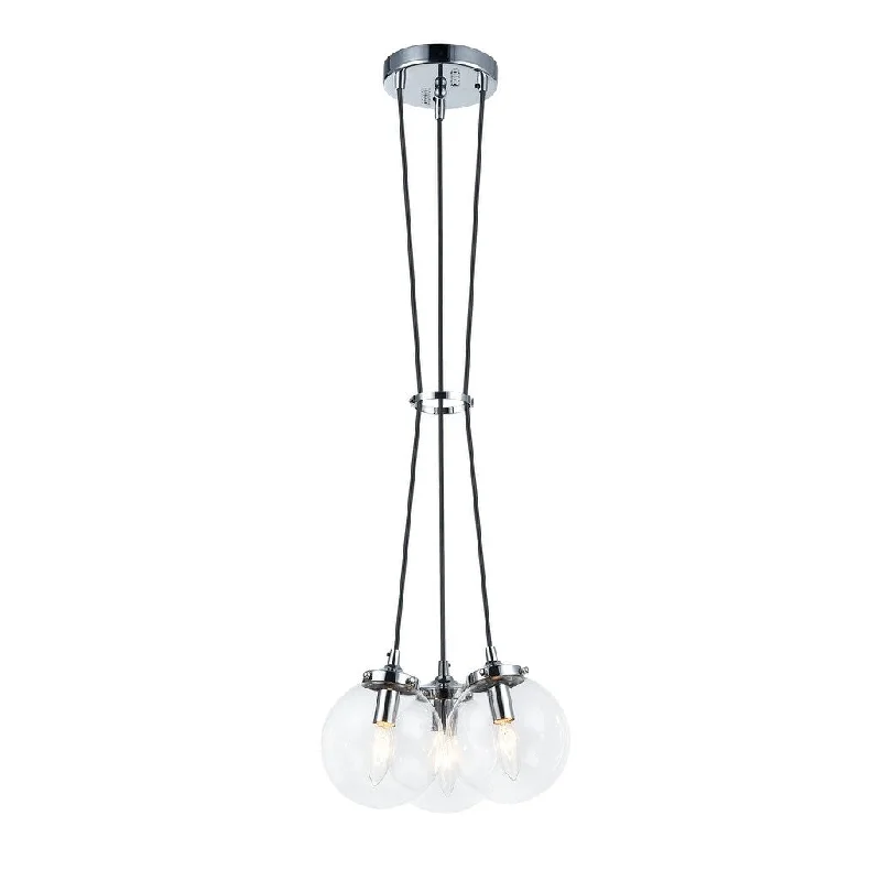 Victorian - Inspired Chandeliers with Ornate DetailsVictorian - Inspired Chandeliers with Ornate DetailsMadison Lighting Chandelier Rami Black - Exact Size
