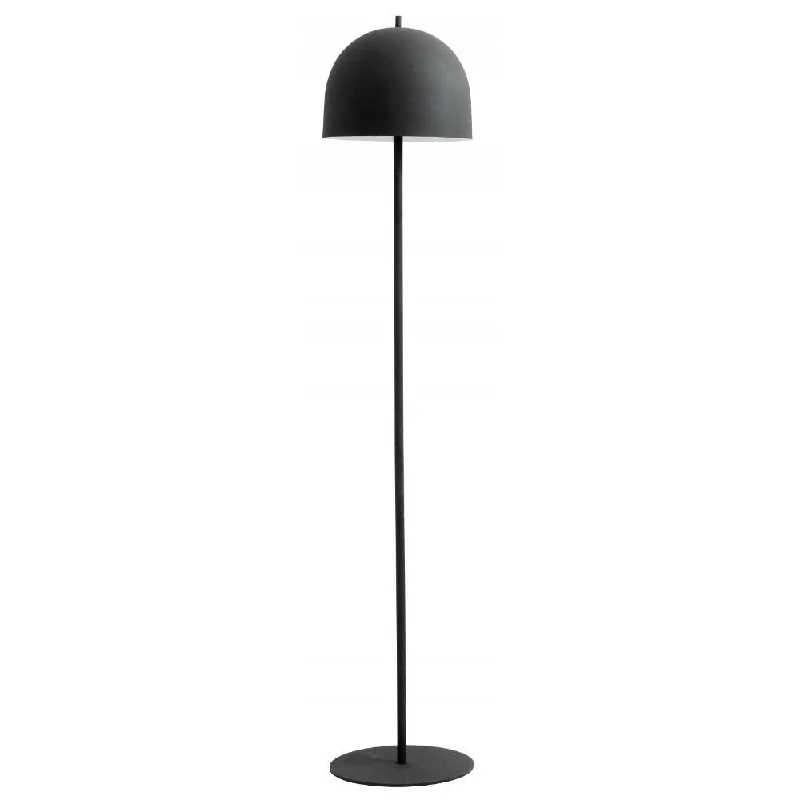 Matt Black Glow Floor Lamp 146cm