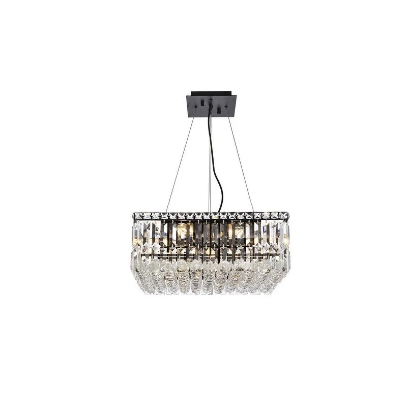 Large Chandeliers for Grand Halls and FoyersLarge Chandeliers for Grand Halls and FoyersMaxime 20 inch black chandelier - Exact Size