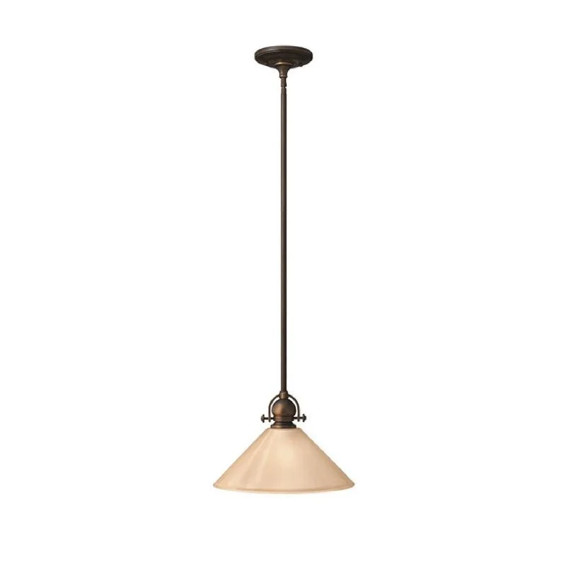 Industrial Lighting for Electronics ManufacturingMayflower Pendant E27 in Old Bronze Elstead Lighting - ELS.HK-MAYFLOWER-P-B
