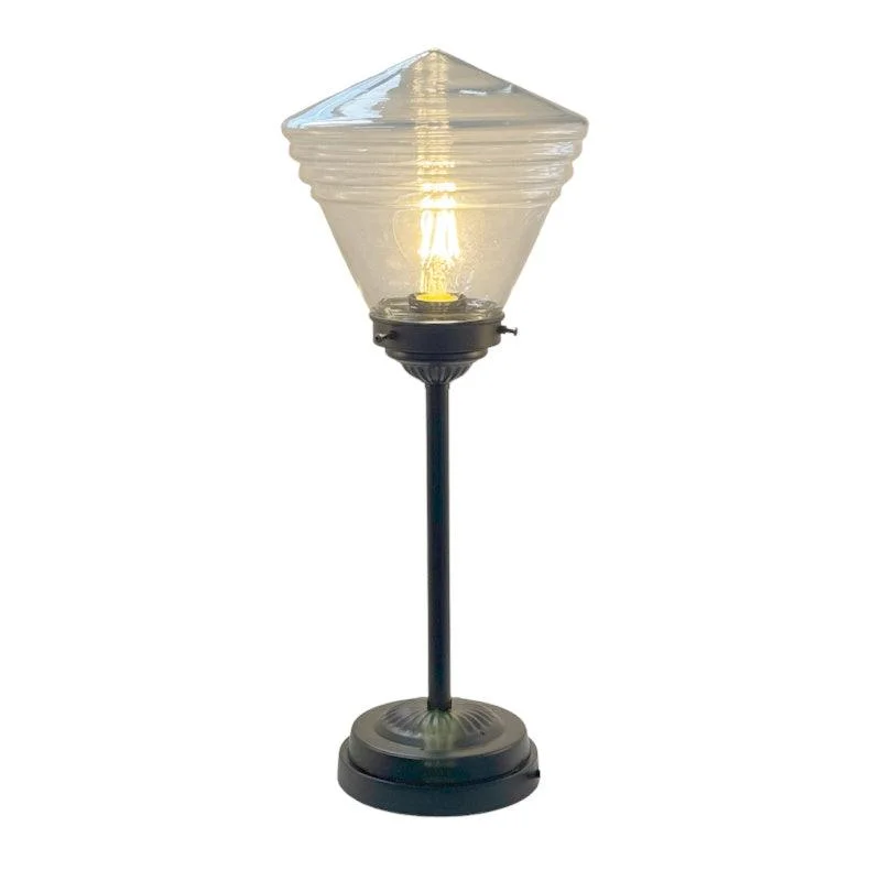 Bohemian Inspired Floor Lamp for Eclectic Home DecorMedium Brass & Clear Glass School Lamp Bohemian Inspired Floor Lamp for Eclectic Home DecorMedium Brass & Clear Glass School Lamp