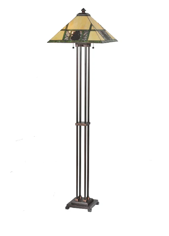 Two Light Floor Lamp