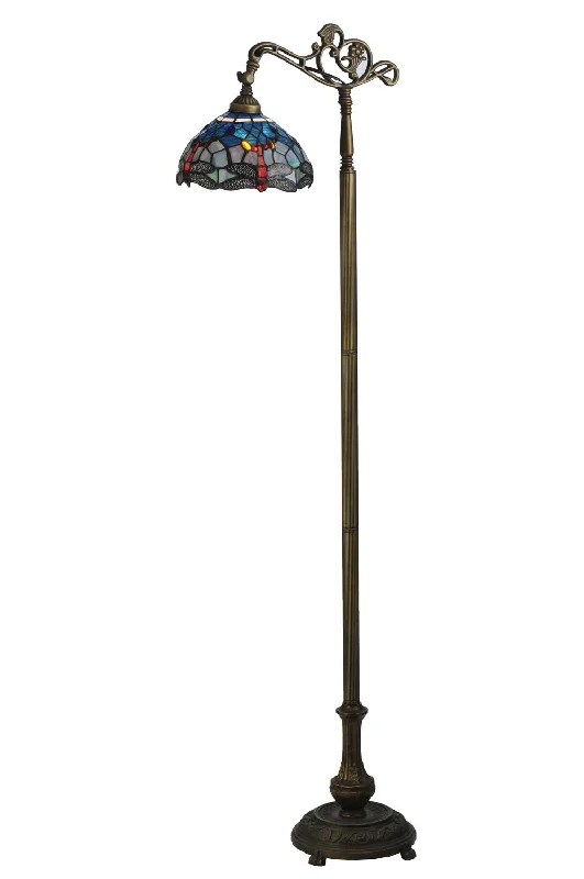 One Light Bridge Arm Floor Lamp