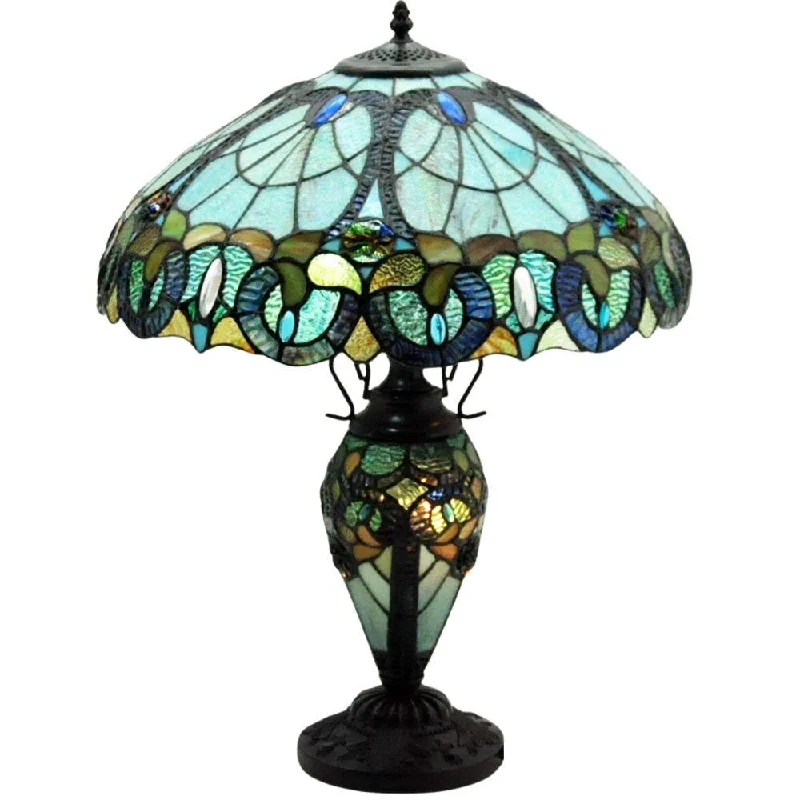 Industrial Style Floor Lamp with Exposed Bulbs for Loft ApartmentsMinster Copeland Double Tiffany Table Lamp Industrial Style Floor Lamp with Exposed Bulbs for Loft ApartmentsMinster Copeland Double Tiffany Table Lamp