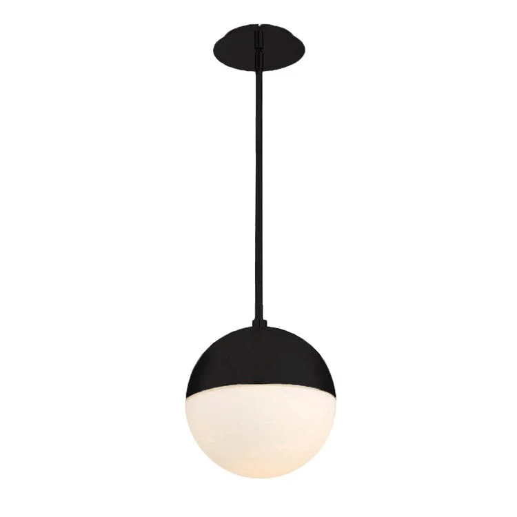 Punk Single-Light 10" Round LED Pendant 2700K