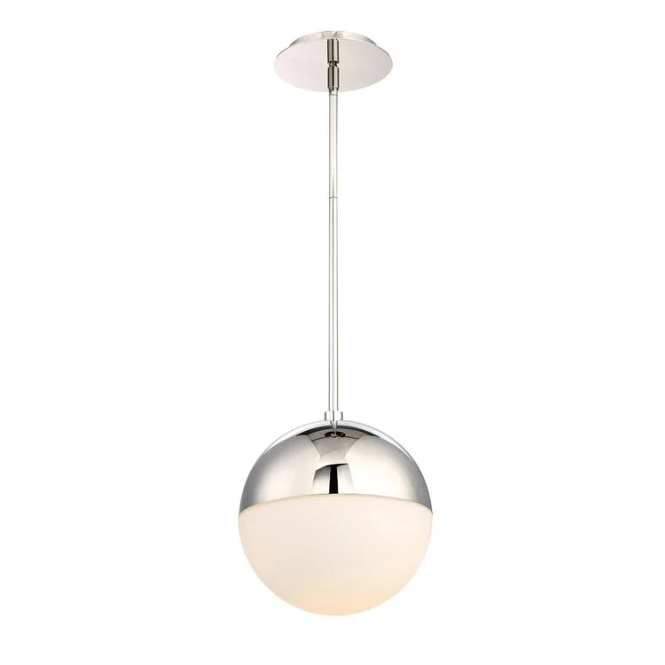 Punk Single-Light 10" Round LED Pendant 2700K