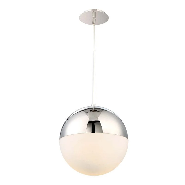 Punk Single-Light 14" Round LED Pendant 2700K