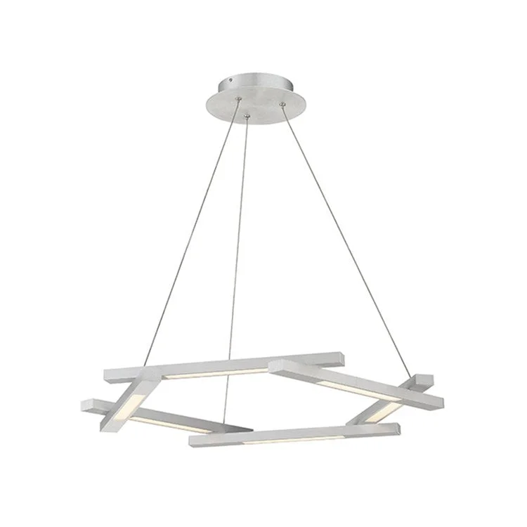 Metric Six-Light 28" LED Pendant 3000K