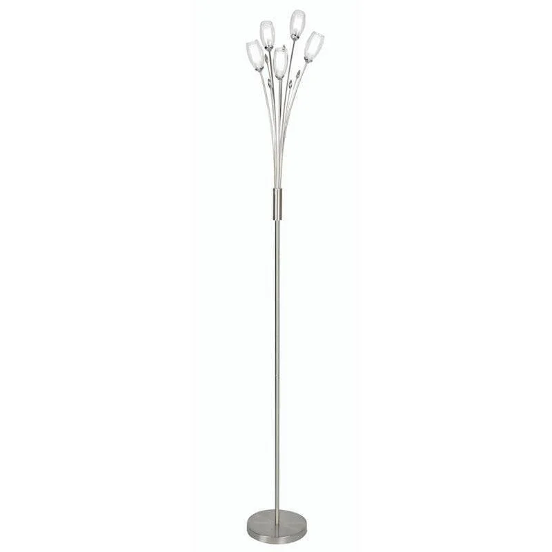 Pandora Antique Chrome Floor Lamp