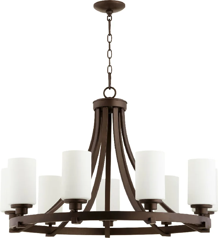 Chandeliers with Metal Frames in Black FinishChandeliers with Metal Frames in Black FinishLancaster Chandelier