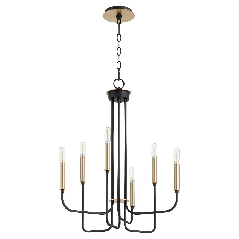 Chandeliers with Metal Frames in Black FinishChandeliers with Metal Frames in Black FinishHope Chandelier