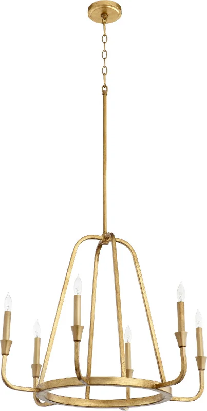 Chandeliers with Metal Frames in Copper FinishChandeliers with Metal Frames in Copper FinishMarquee Chandelier