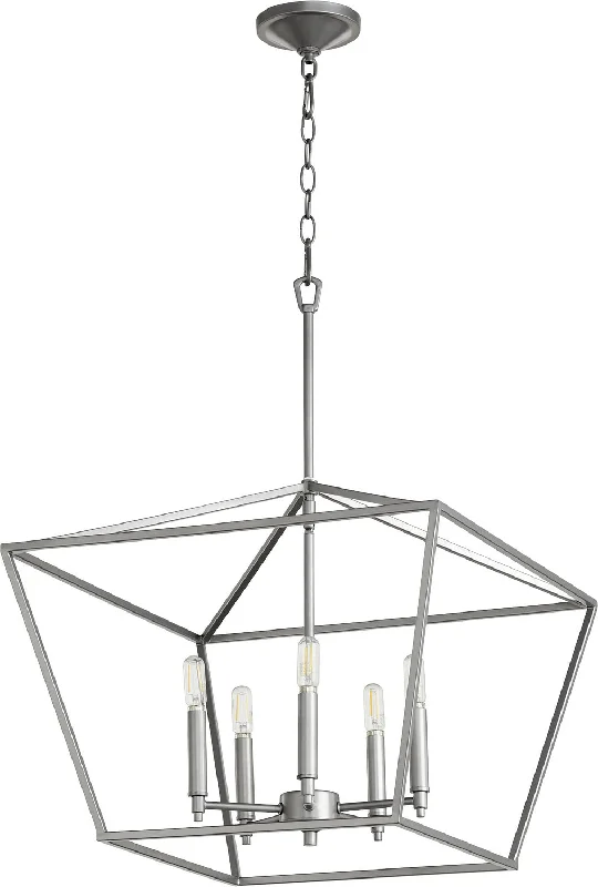Chandeliers with Metal Frames in Silver FinishChandeliers with Metal Frames in Silver FinishGabriel Chandelier