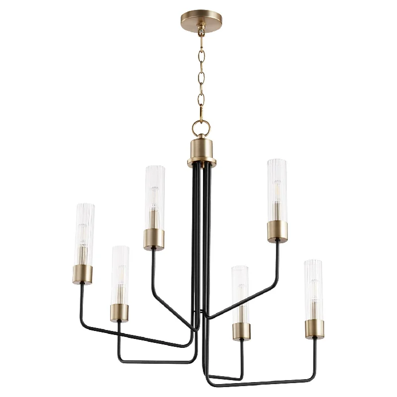 Chandeliers with Metal Frames in Gold FinishChandeliers with Metal Frames in Gold FinishHelix Chandelier