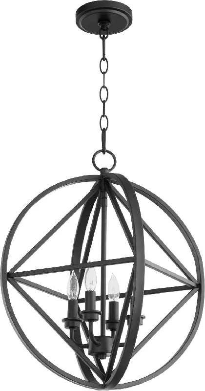 Victorian - Inspired Chandeliers with Ornate DetailsVictorian - Inspired Chandeliers with Ornate DetailsProlate with Cube Pendant