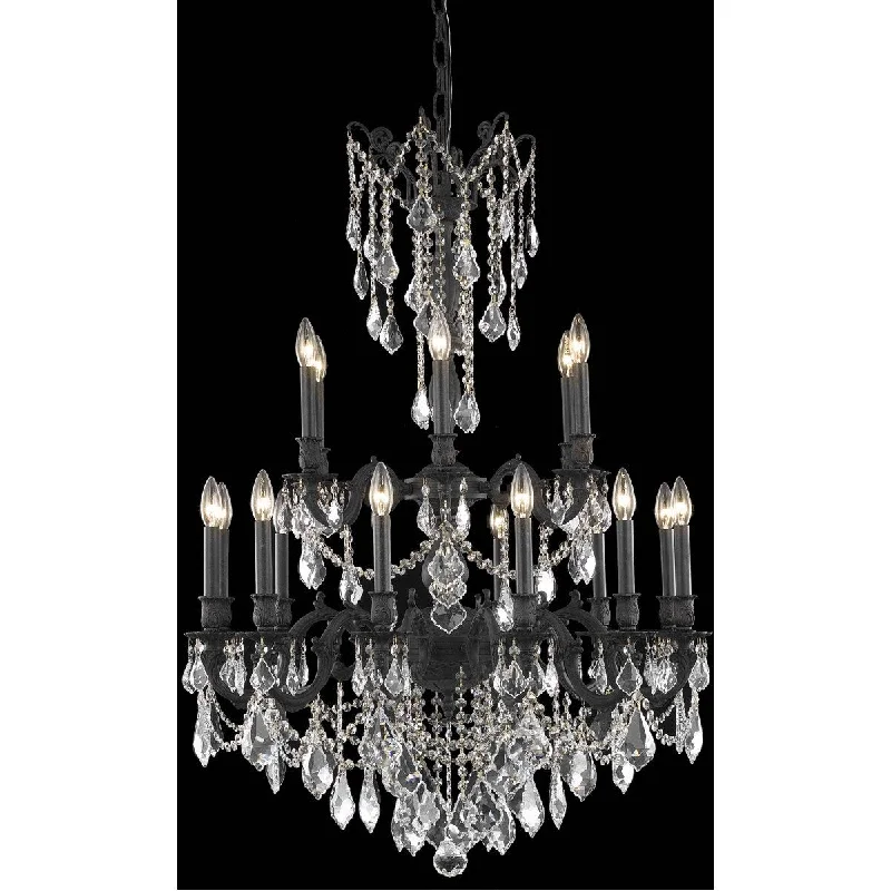 Large Chandeliers for Grand Halls and FoyersLarge Chandeliers for Grand Halls and FoyersRosalia 18 light Dark Bronze Chandelier Clear SwarovskiÆ Elements Cry - One Size Large Chandeliers for Grand Halls and FoyersLarge Chandeliers for Grand Halls and FoyersRosalia 18 light Dark Bronze Chandelier Clear SwarovskiÆ Elements Cry - One Size