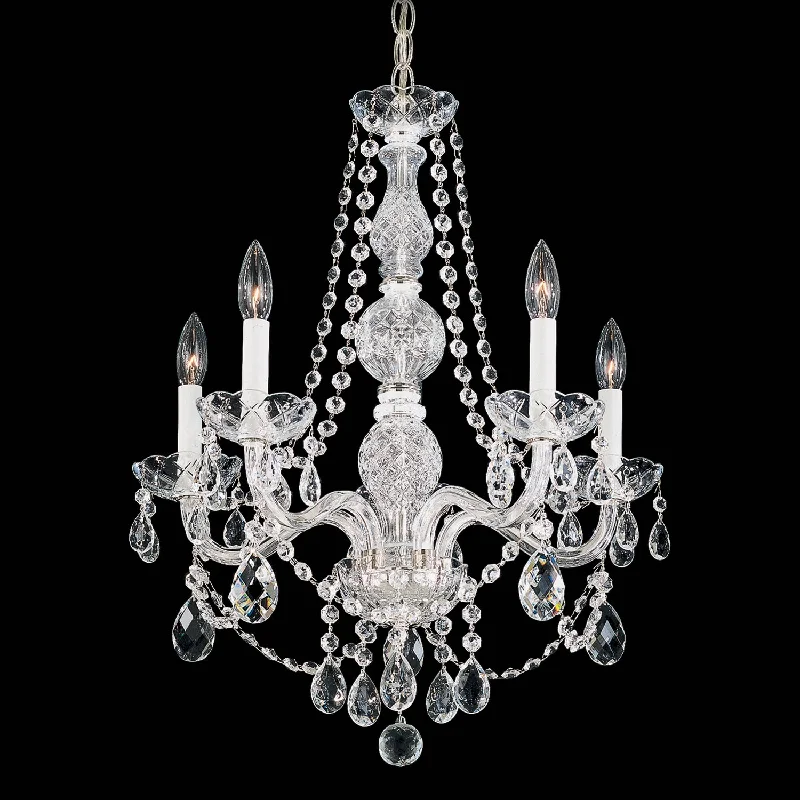 Chandeliers with Adjustable Height for Custom InstallationChandeliers with Adjustable Height for Custom InstallationFive Light Chandelier