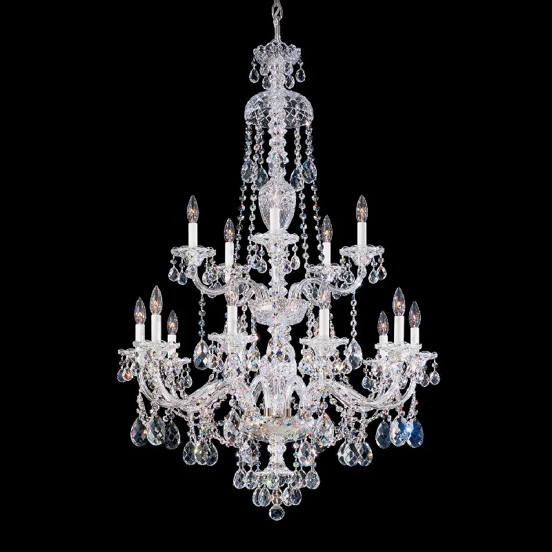 Chandeliers with Frosted Glass for a Softer Light DiffusionChandeliers with Frosted Glass for a Softer Light Diffusion15 Light Chandelier