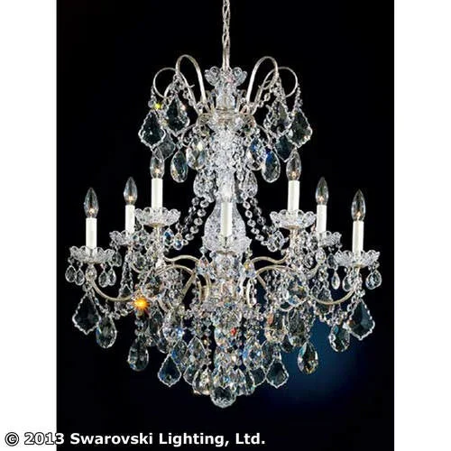 Chandeliers with Metal Frames in Gold FinishChandeliers with Metal Frames in Gold FinishTen Light Chandelier