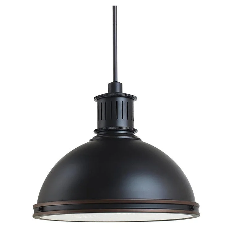 Pratt Street Metal Three-Light LED Pendant