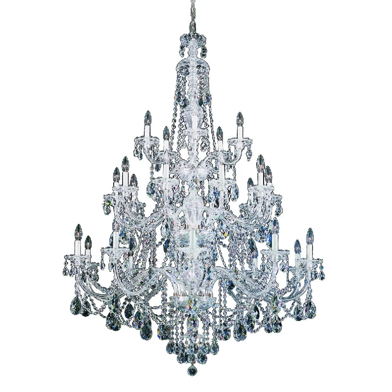 Chandeliers with Sputnik - Style Design for a Futuristic VibeChandeliers with Sputnik - Style Design for a Futuristic VibeSterlg 25 Light Chandelier Silver Clear Spectra Crystal - One Size