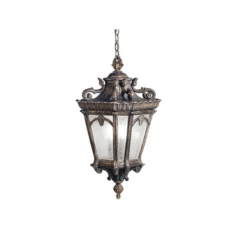 Industrial Lighting for Chemical PlantsTournai Chain Lantern Medium/X-Large /3Lt E27/E14 in Londonderry Elstead Lighting - ELS.KL-TOURNAI8