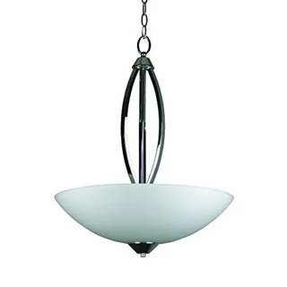 Chandeliers for Dining Rooms to Set the Mood for MealsChandeliers for Dining Rooms to Set the Mood for MealsYosemite Home Decor Paloma Chrome Finish with Opal Glass 3-light Bowl Chandelier