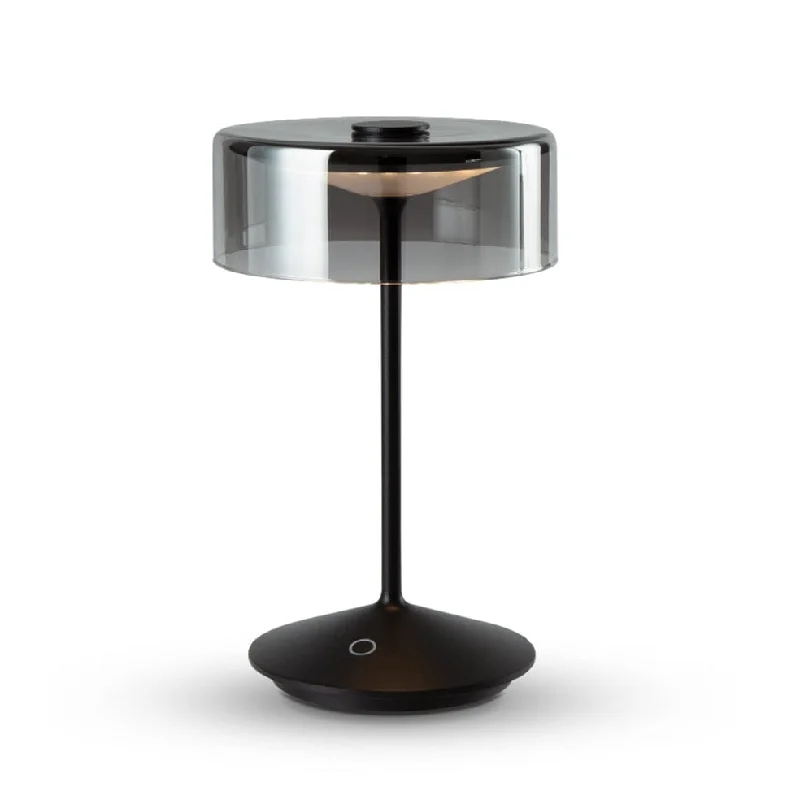 Crystal Rechargeable Table Lamp | White, Black or Corten