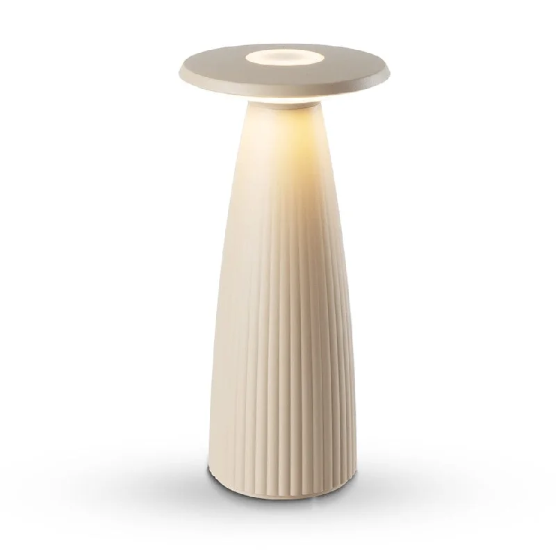 Flora Rechargeable Table Lamp | Sand, White or Sage Green