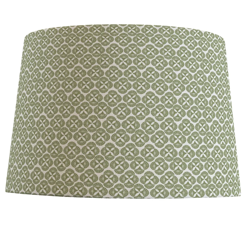 Green Coastal Lampshade in Sea Star