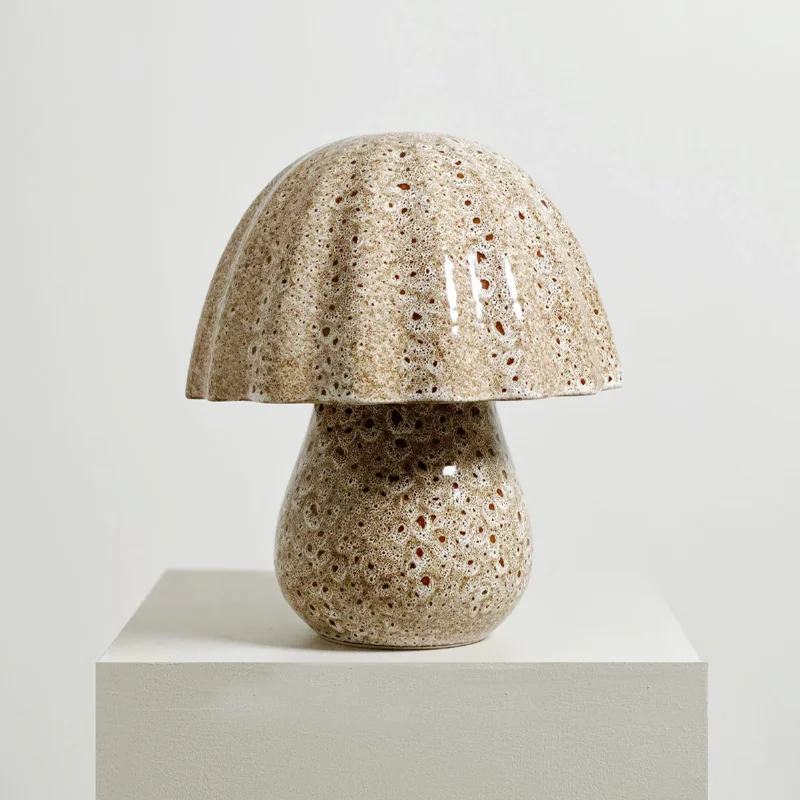 Handmade Patterned Ceramic Table Lamp