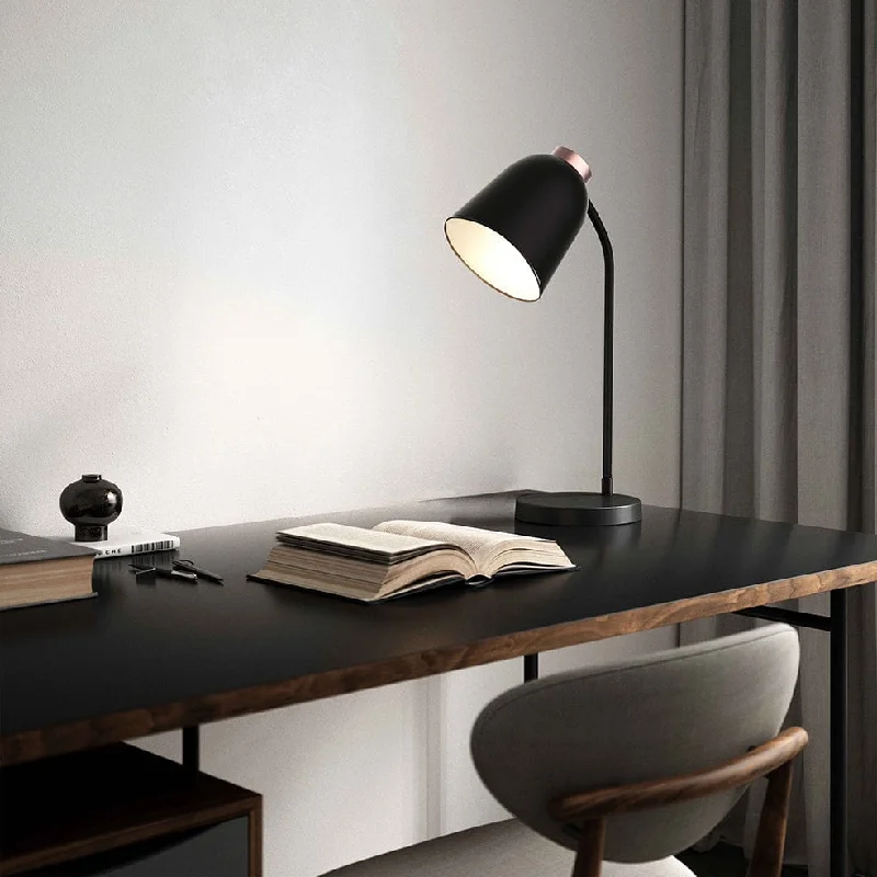 Larry LED Table Lamp - Rechargeable and Dimmable | Black or White