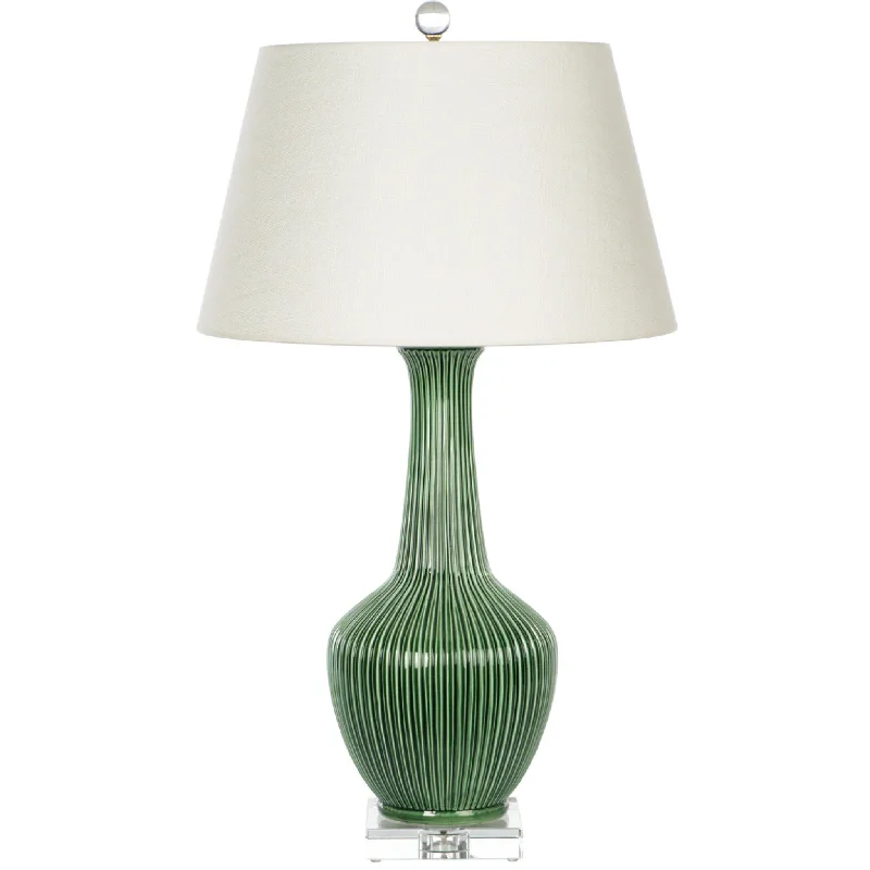 Meadow Glen Ceramic Table Lamp with Shade