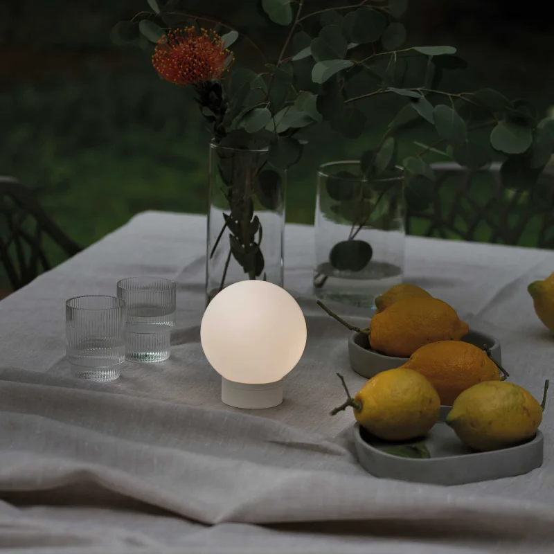 Mini Orb Portable Glass Lamp