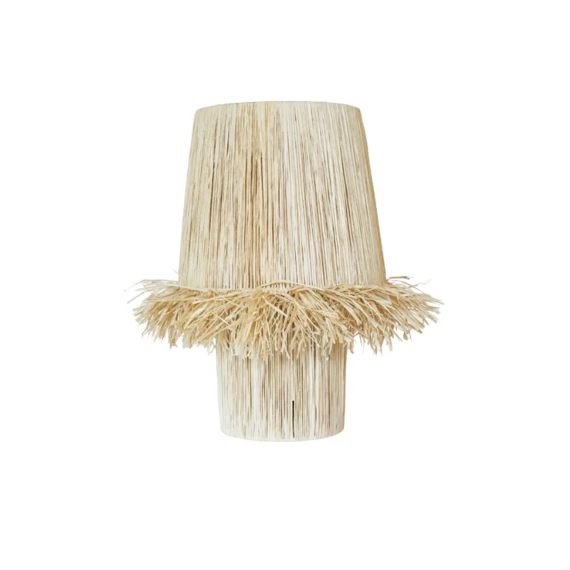 Natural Raffia Table Lamp | Hanoi