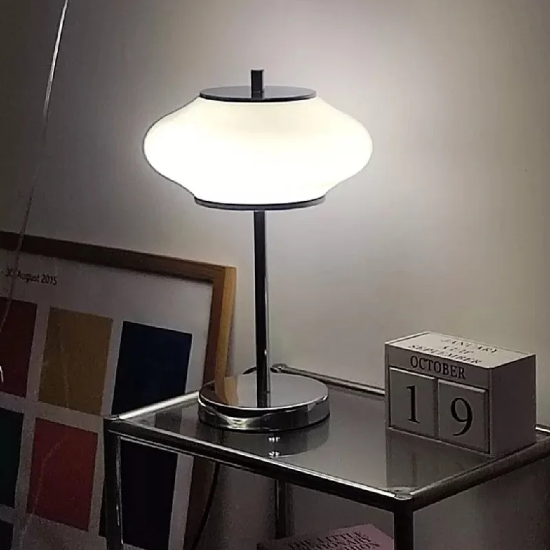 Opaque Glass Bauhaus Table Lamp