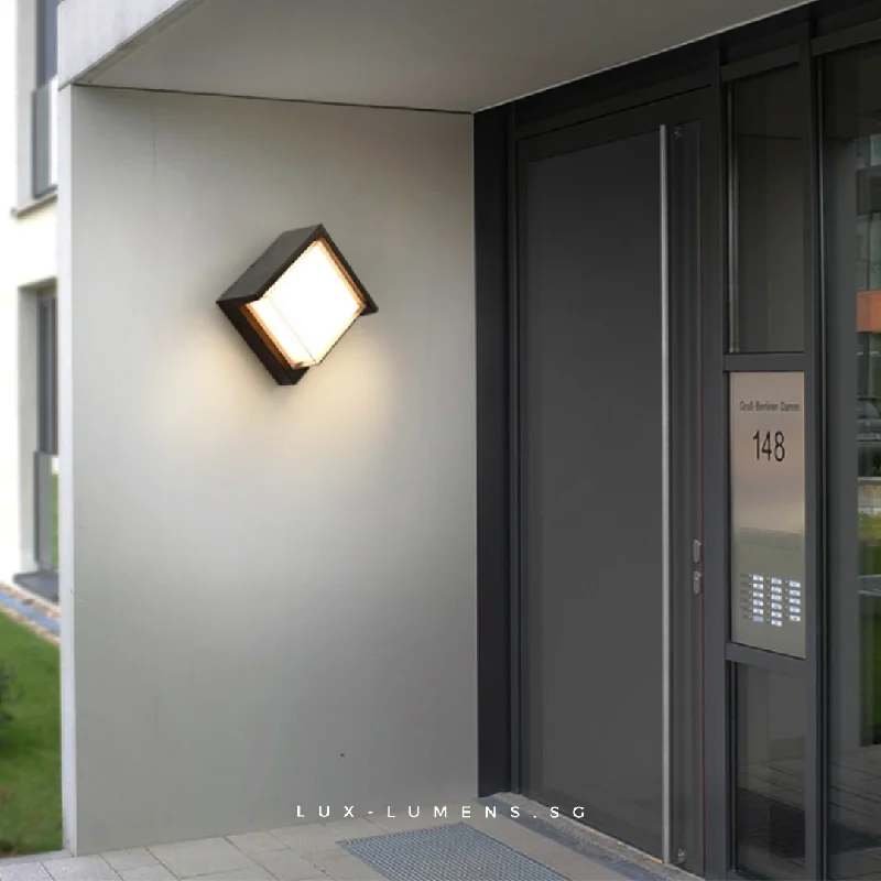 Aahyus - Outdoor LEDs Wall Lamp