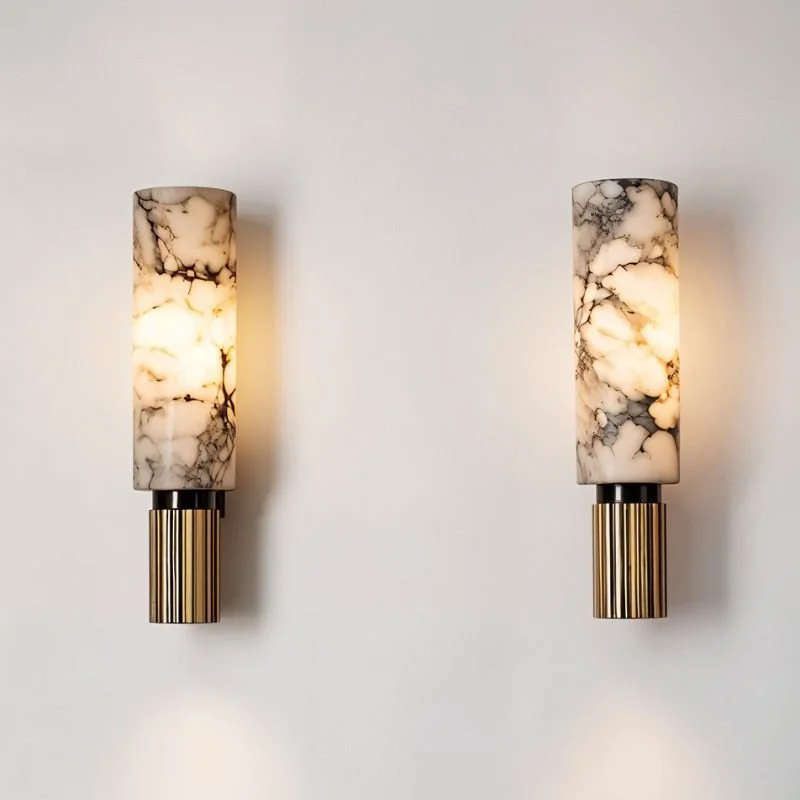 Ansu Alabaster Wall Lamp