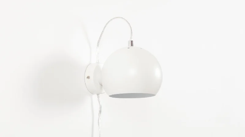 ball wall lamp (white)