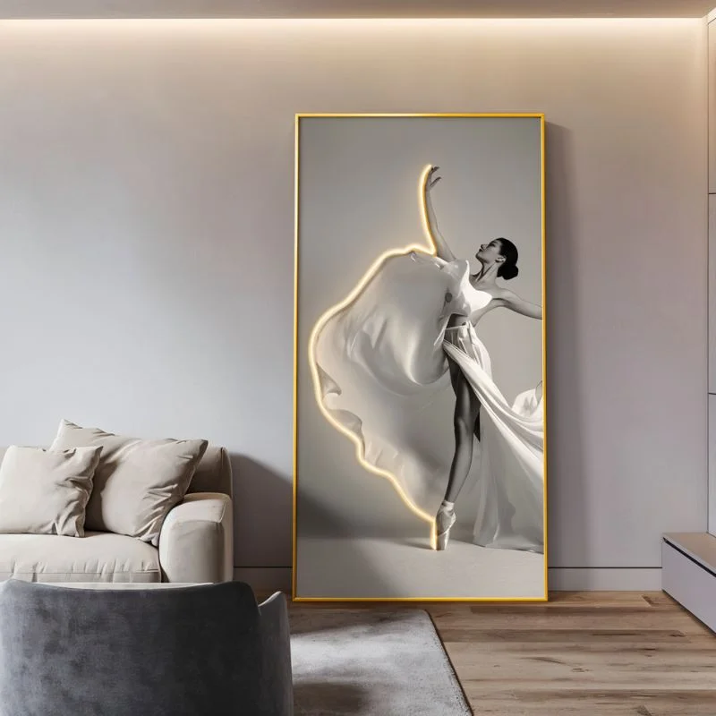 Ballet Lines Illuminated Art