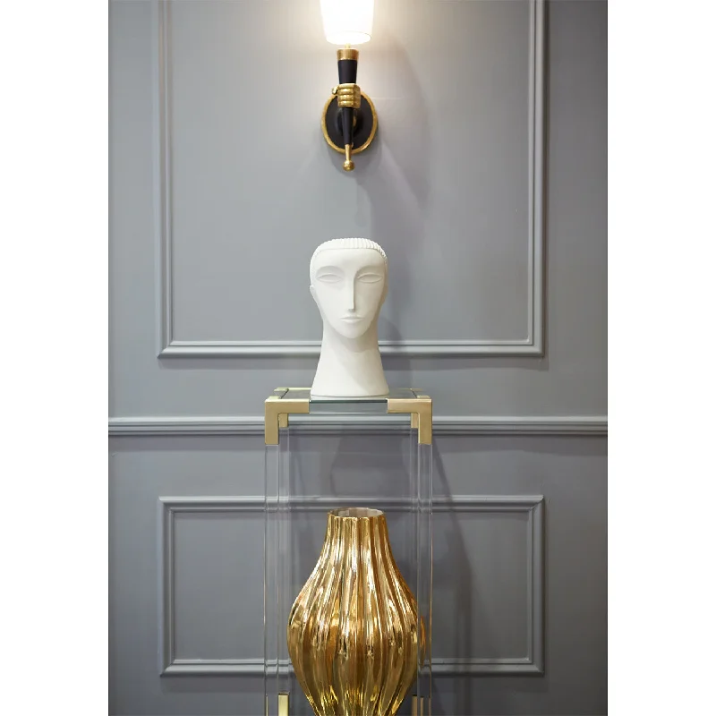 asian - inspired wall lamps with bamboo or paper shades for a zen - like Brass Hand Sconce asian - inspired wall lamps with bamboo or paper shades for a zen - like Brass Hand Sconce