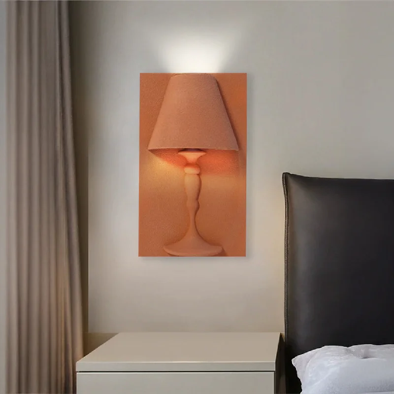 Clay Wall Lamp HTD-IW1433-023-Clay