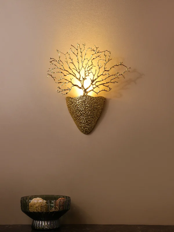 Coral Sunset Wall Light