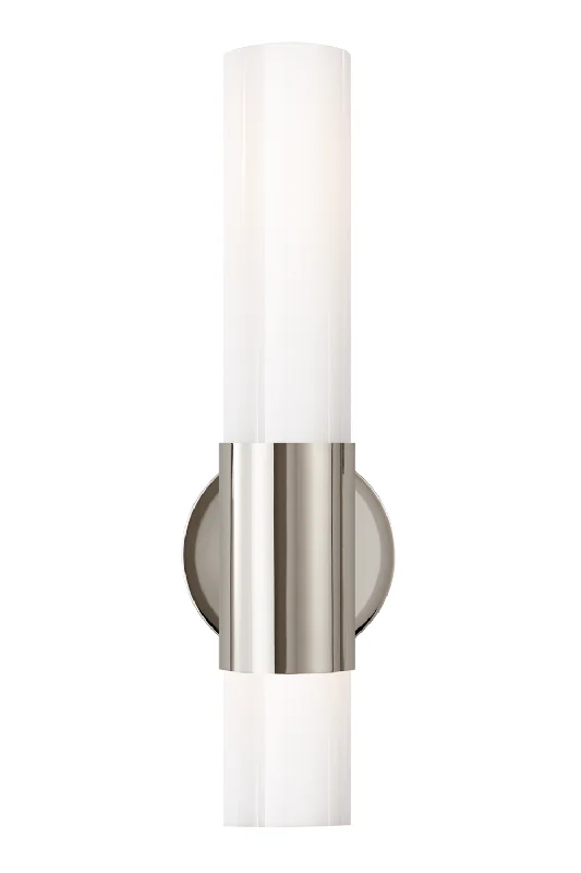 marble wall lamps with luxurious veining for high - end living spacesCylindrical White Glass Wall Light | Andrew Martin Penz