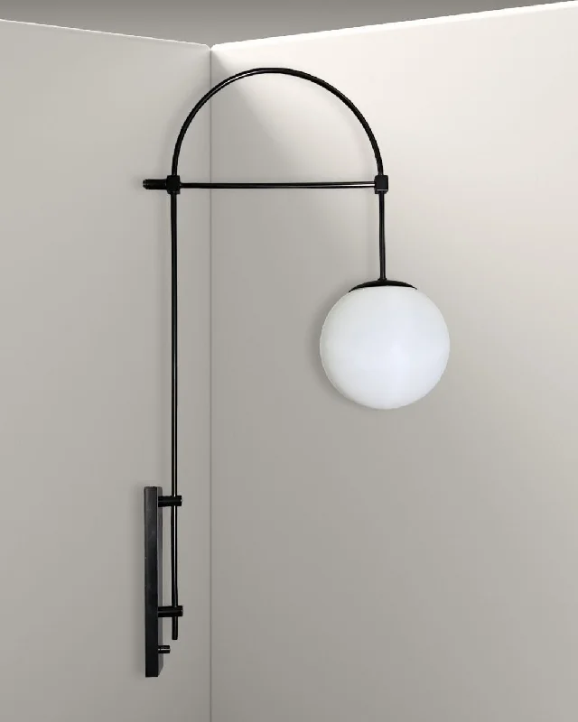 leather wall lamps with a distressed texture for a rugged and stylish lookDahl Dimmable Wall Lamp